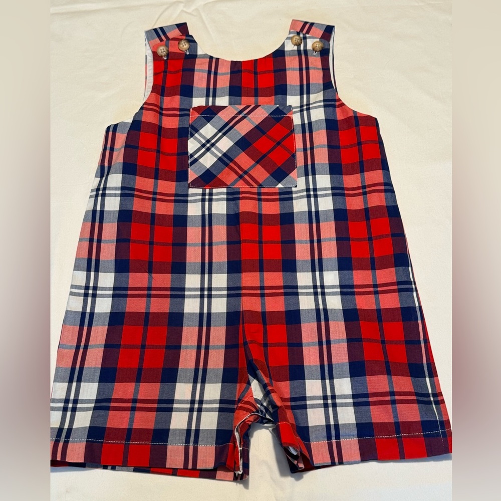 From “Classic Prep” | Jon Jon / Shortall | Red White Blue | 3T | 4th of July